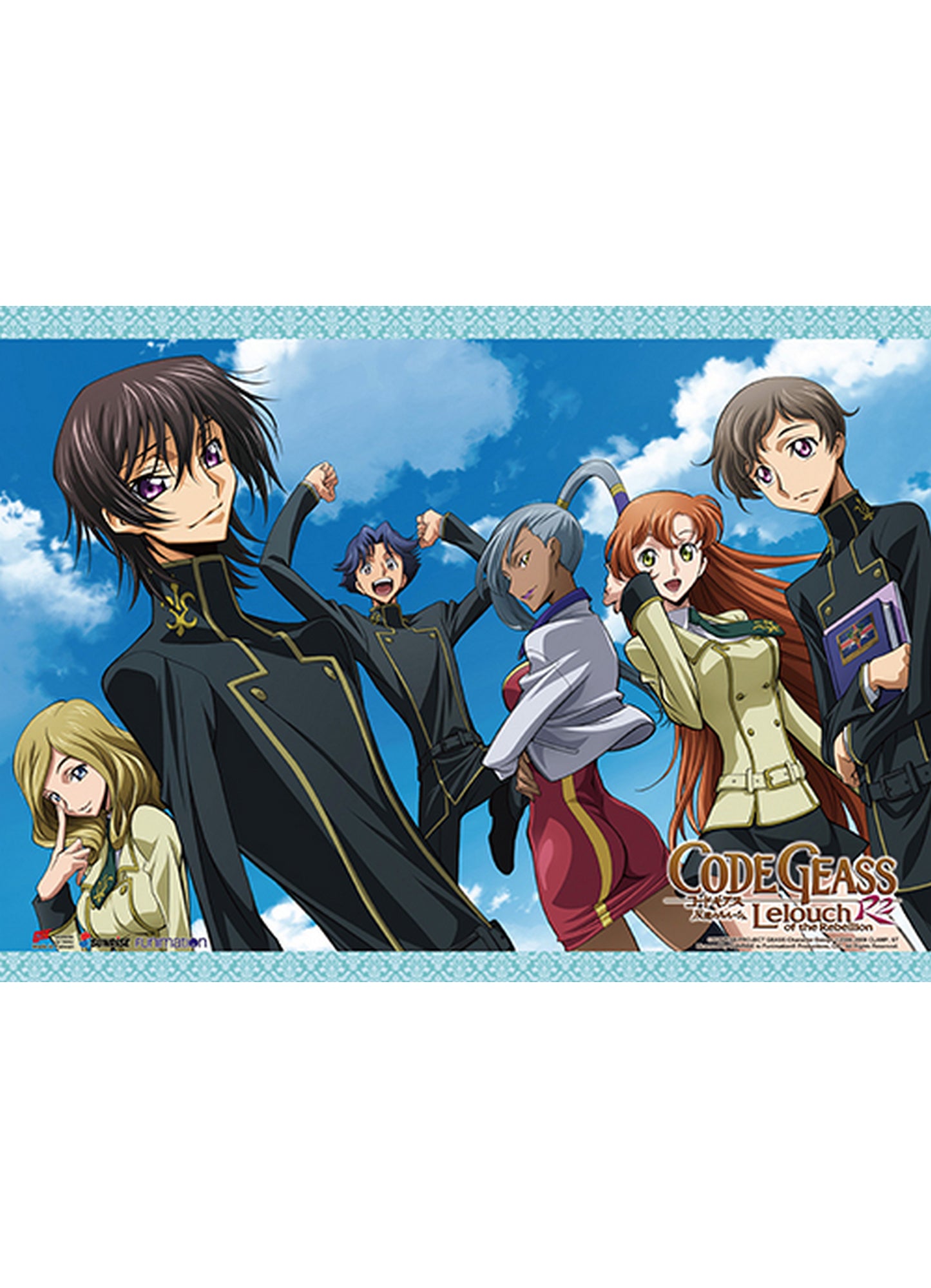 Code Geass R2 - Group 2 Wall Scroll 18.5"W x 25.2"H