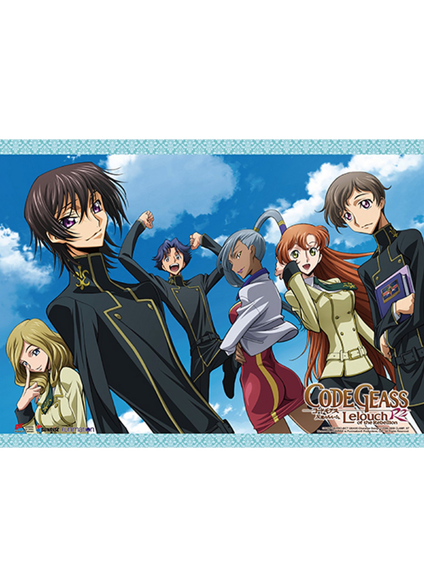 Code Geass R2 - Group 2 Wall Scroll 18.5"W x 25.2"H
