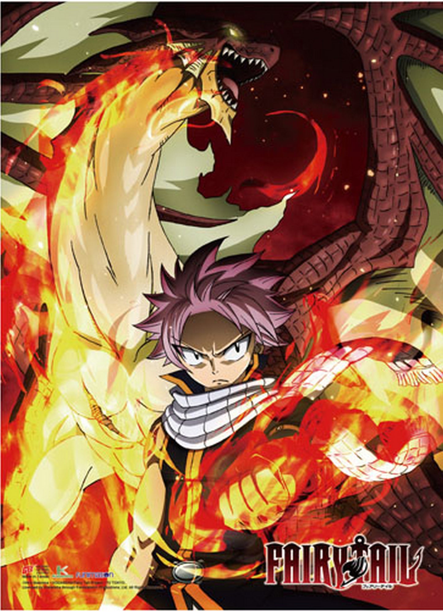 Fairy Tail S7 - Key Art Wall Scroll 31"W x 43"H