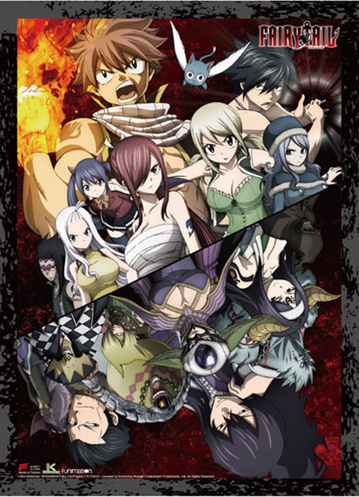 Fairy Tail S8 - Group 1 Wall Scroll 31"W x 43"H