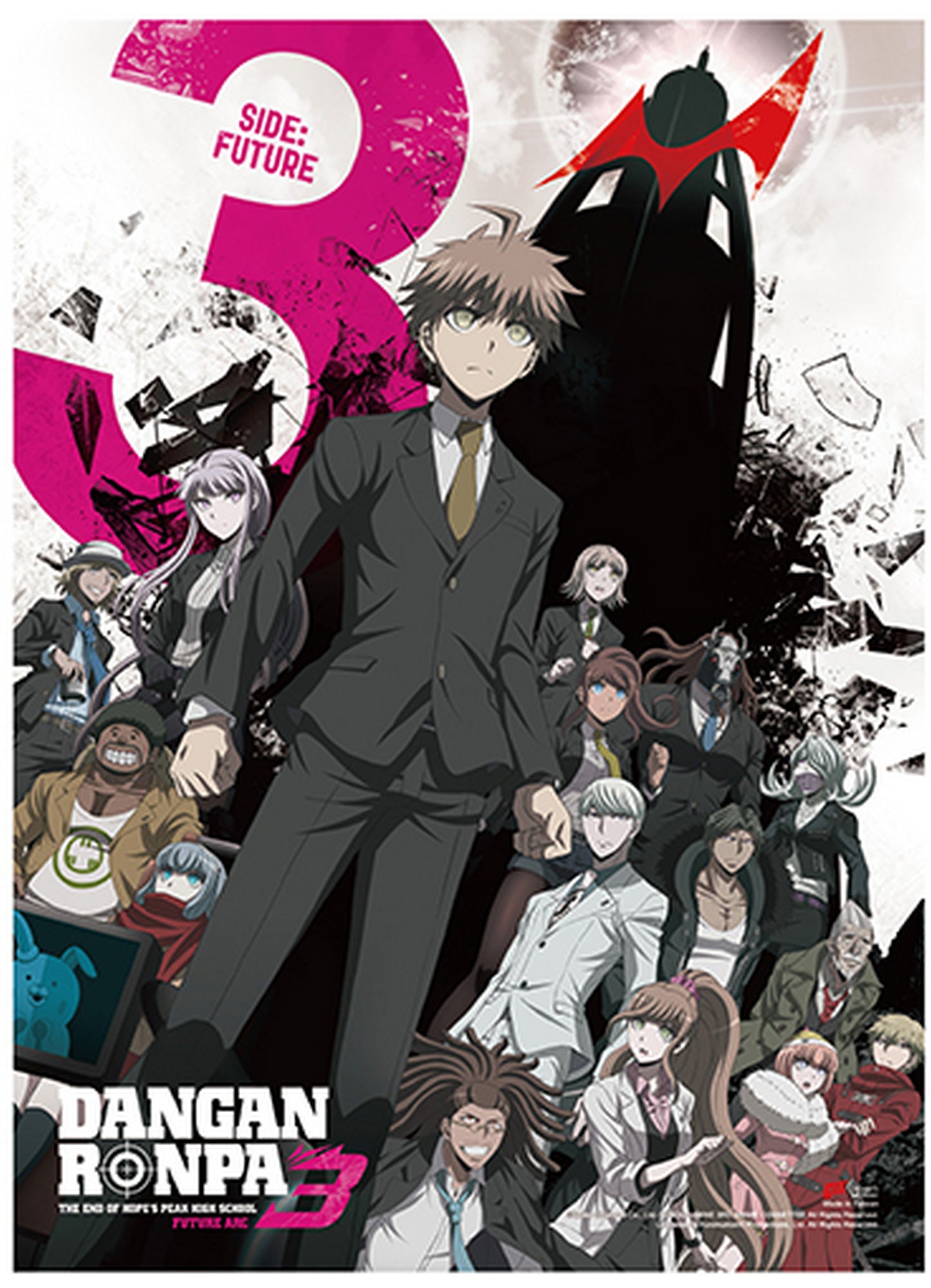 Danganronpa 3 - Future Key Art 1 Wall Scroll 31"W x 43"H