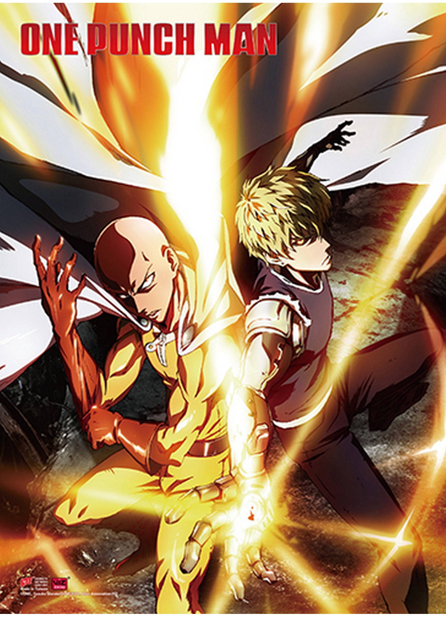 One Punch Man - Key Art 3 Wall Scroll 31"W x 43"H
