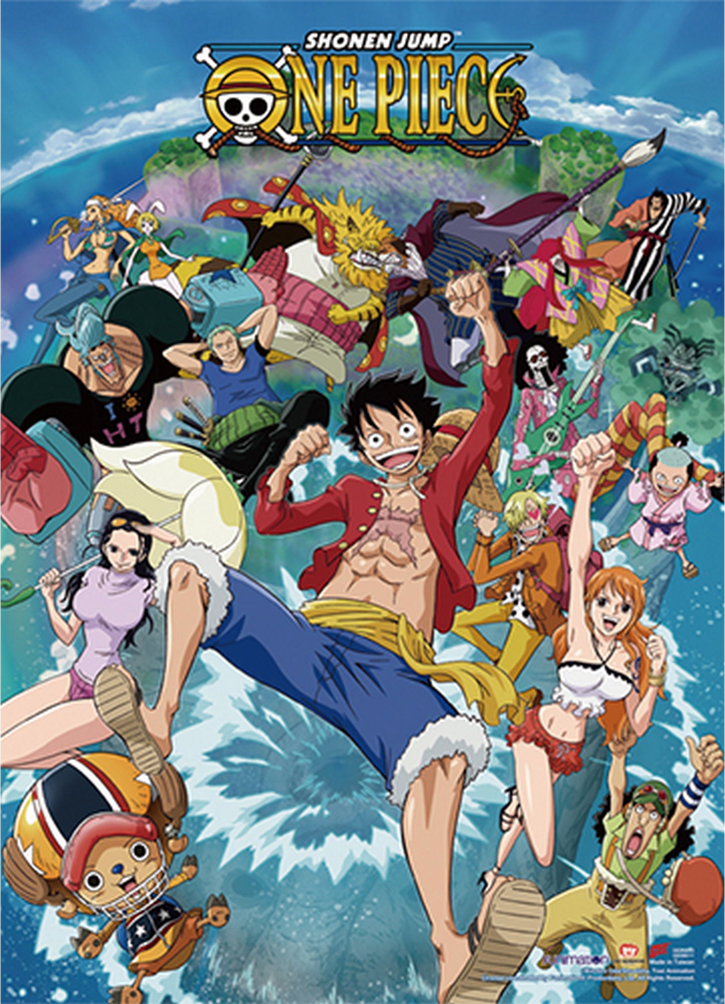 One Piece - 2017 Key Art Wall Scroll 31"W x 43"H