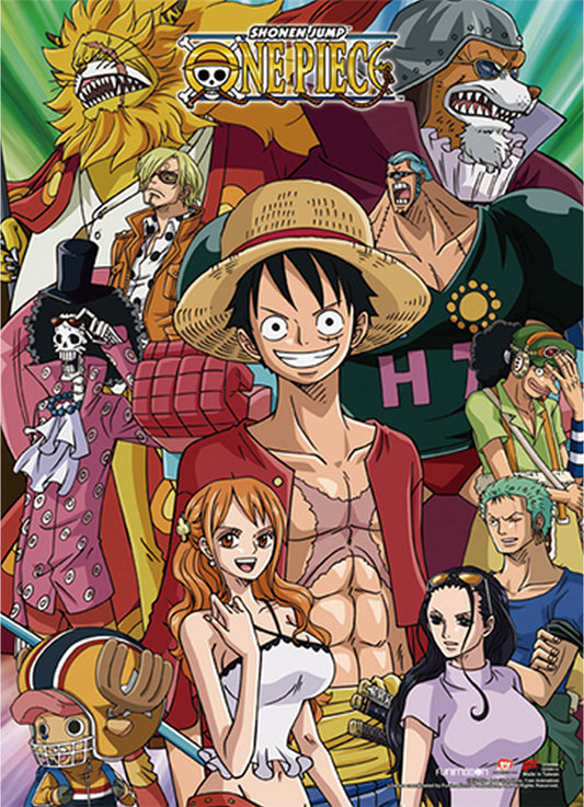 One Piece - 2017 Group 1 Wall Scroll 31"W x 43"H