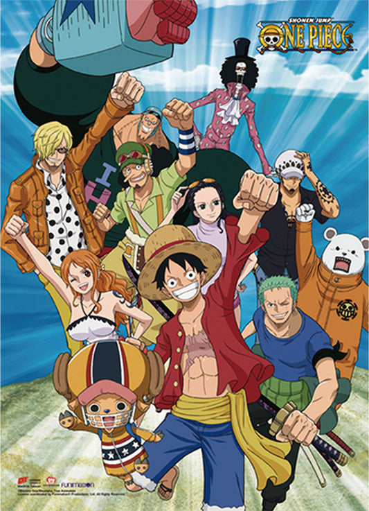 One Piece - 2017 Group 3 Wall Scroll 31"W x 43"H