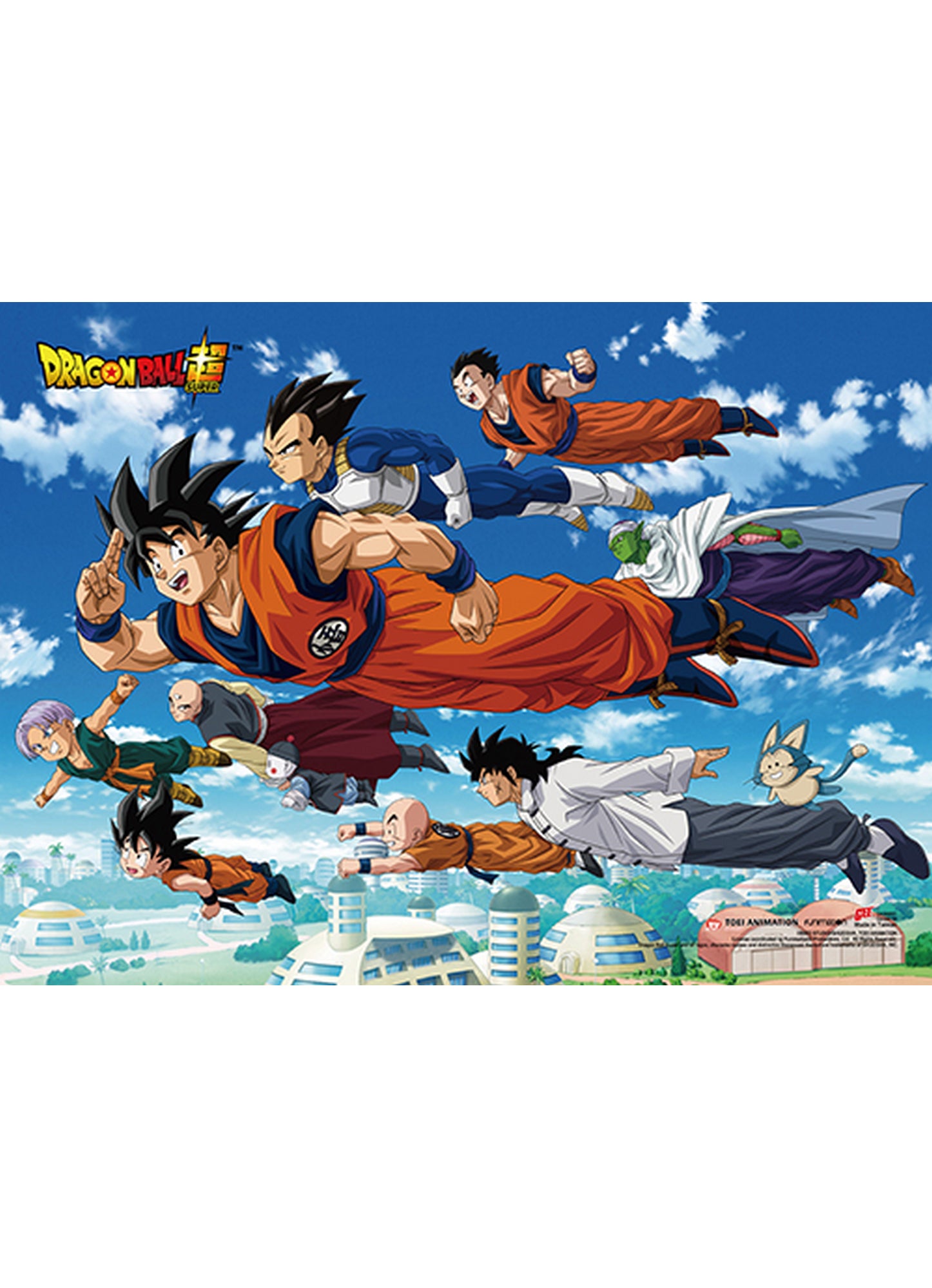 Dragon Ball Super - Universal Survival Group Wall Scroll 31"W x 43"H