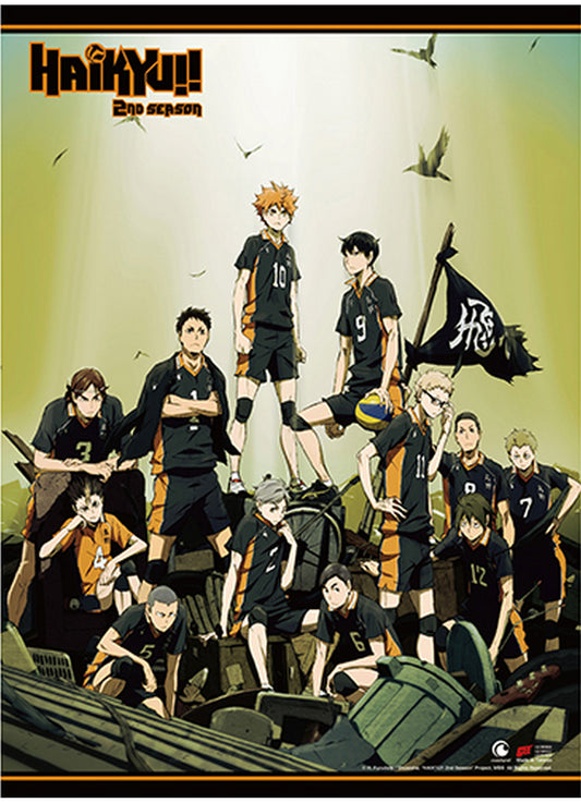 Haikyu S2 - Key Art Wall Scroll 31"W x 43"H