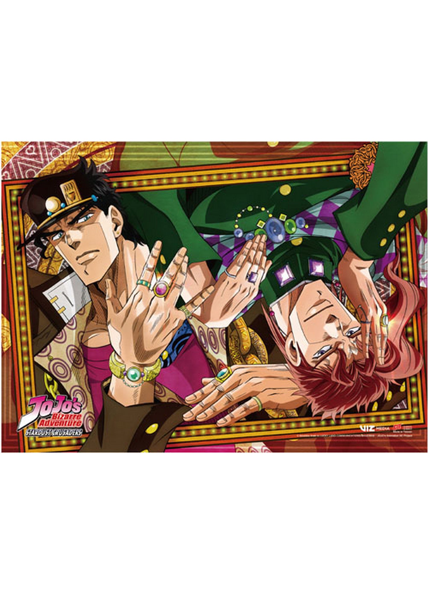 Jojos Bizarre Adventure S3 - Key Art 02 Wall Scroll 31"W x 43"H