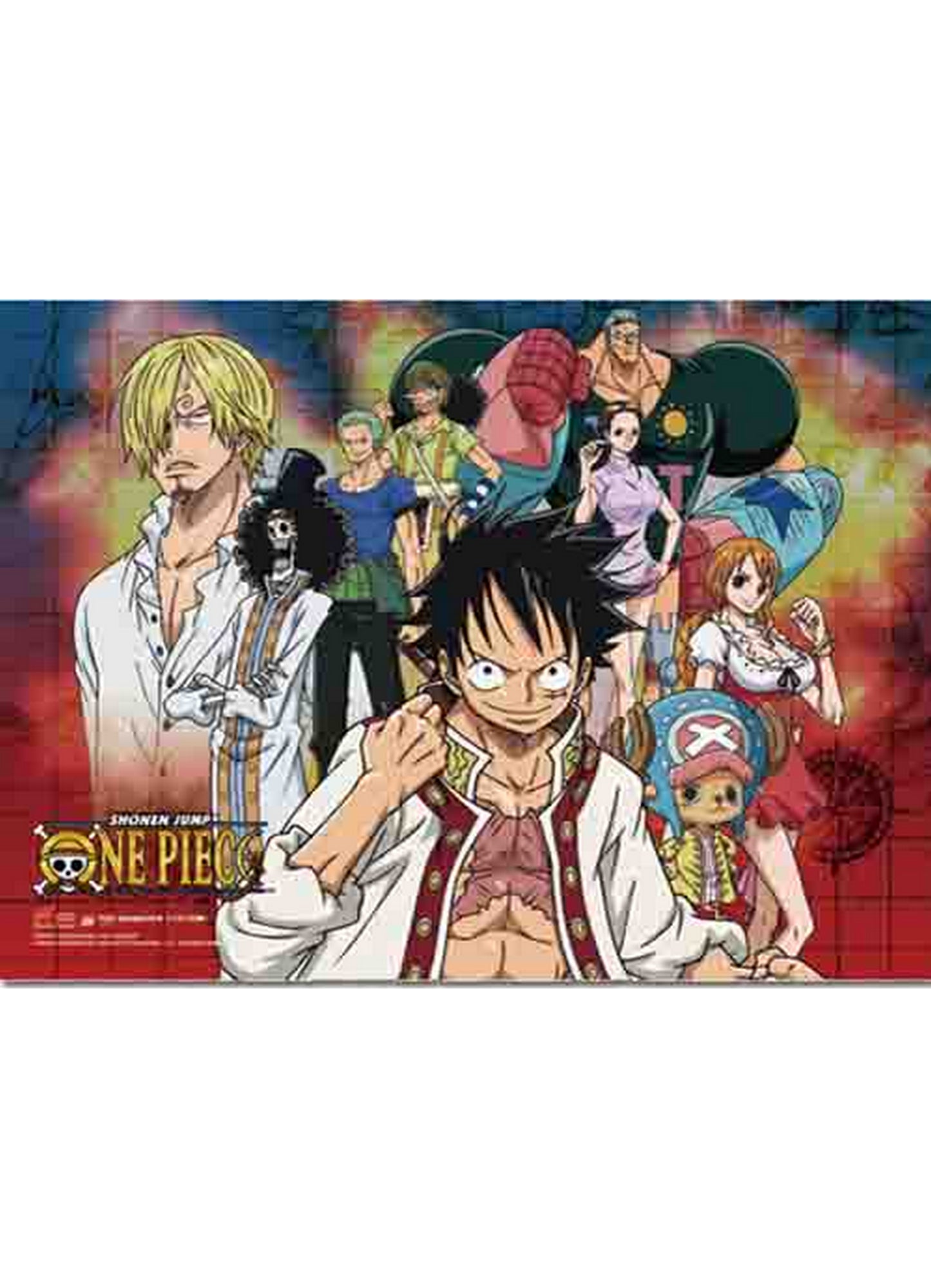 One Piece - Whole Cake Island Group 5 Wall Scroll 31"W x 43"H