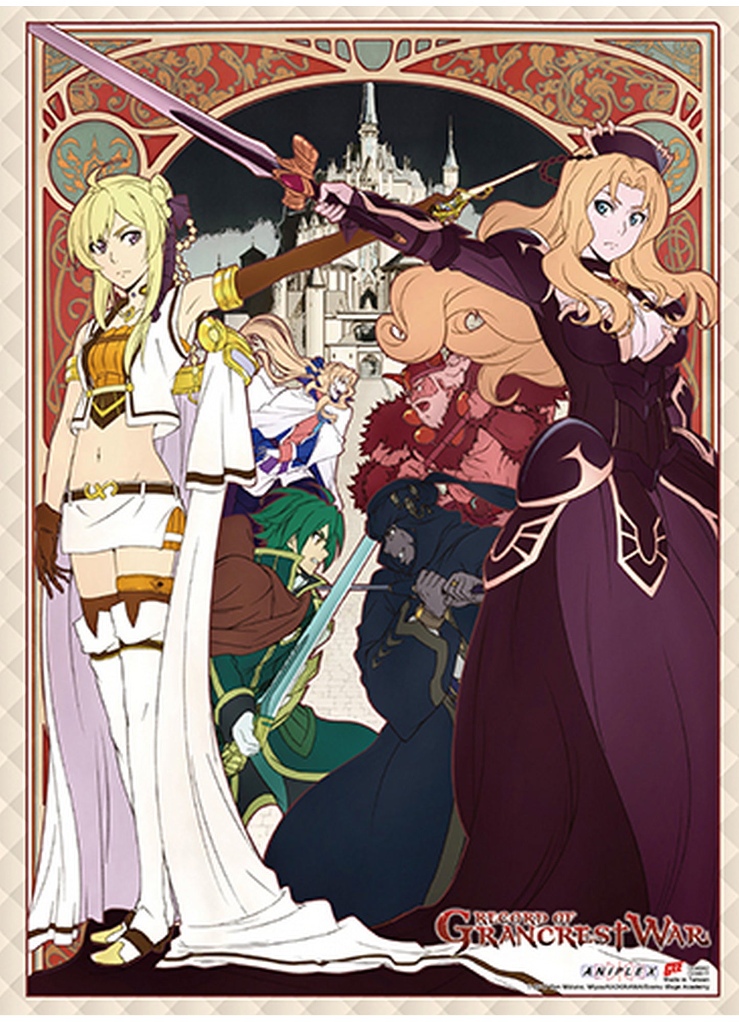 Record Of Grancrest War - Key Art 3 Wall Scroll 31"W x 43"H