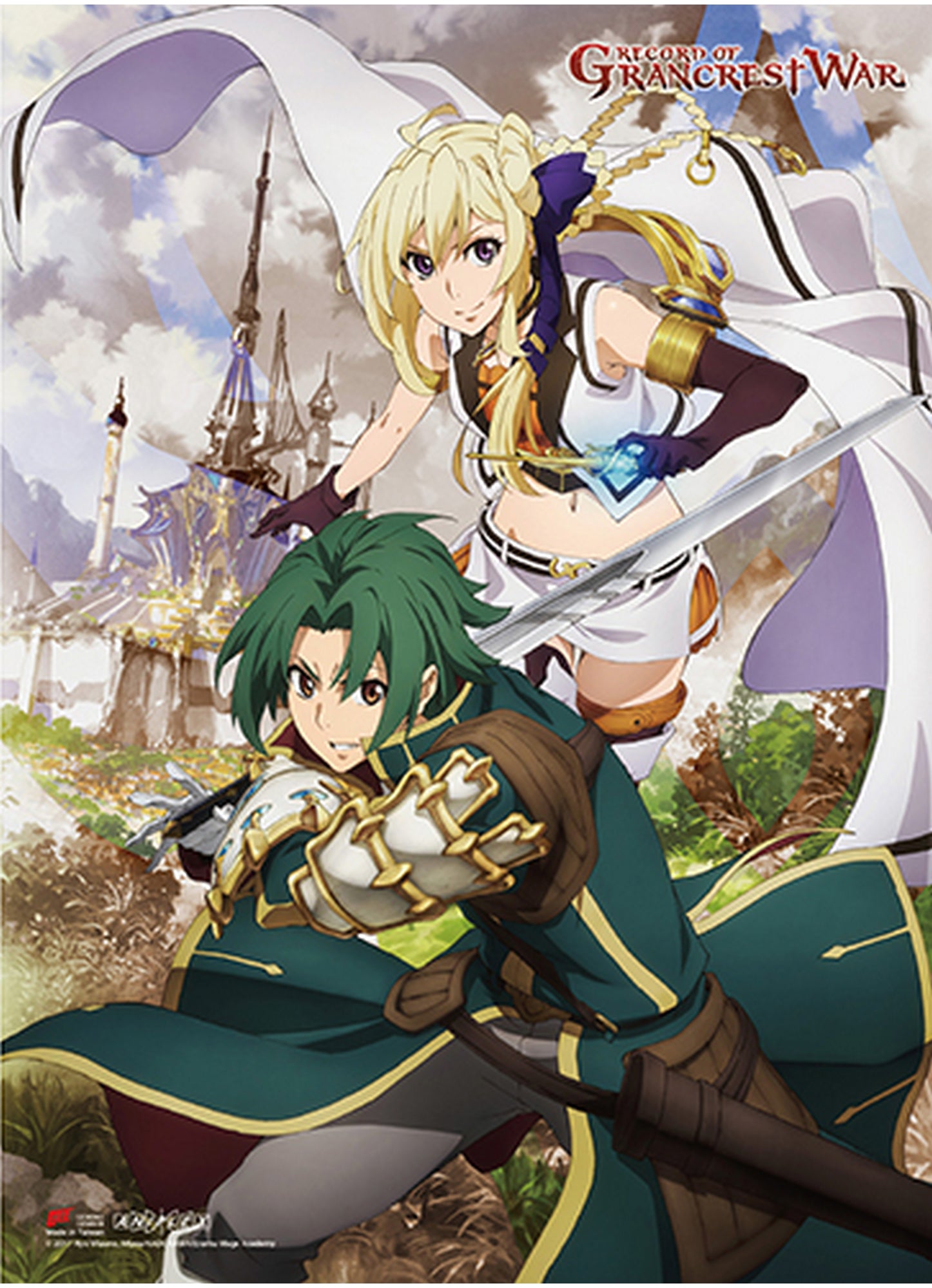 Record Of Grancrest War - Key Art 4 Wall Scroll 31"W x 43"H