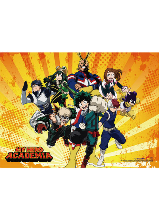 My Hero Academia - Group 4 Wall Scroll 31"W x 43"H