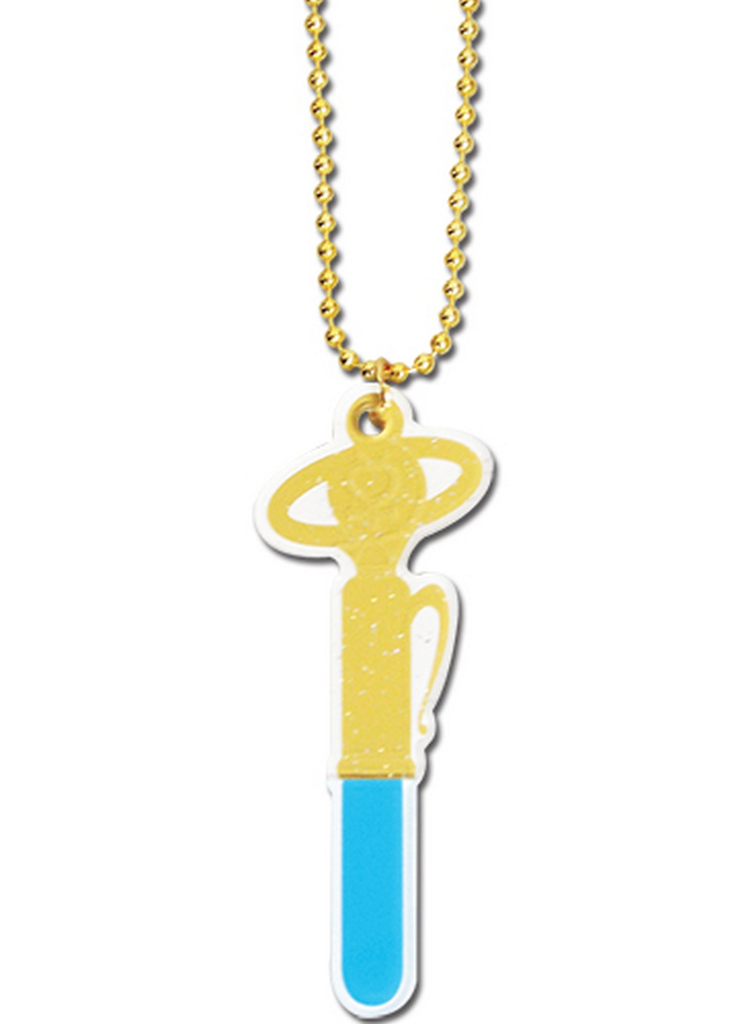 Sailor Moon - Sailor Mercury Moon Pen Acrylic Necklace