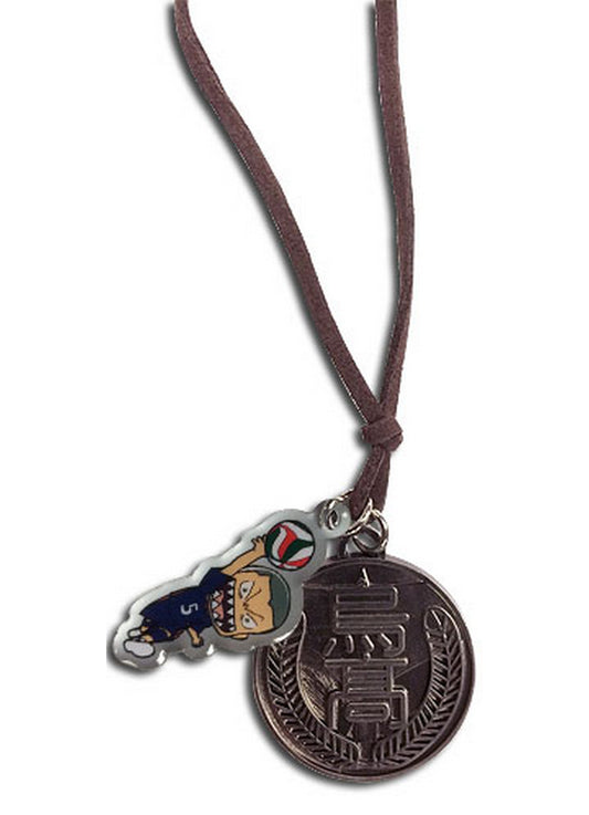 Haikyu - Ryunosuke Tanaka SD And Karasuno High Necklace