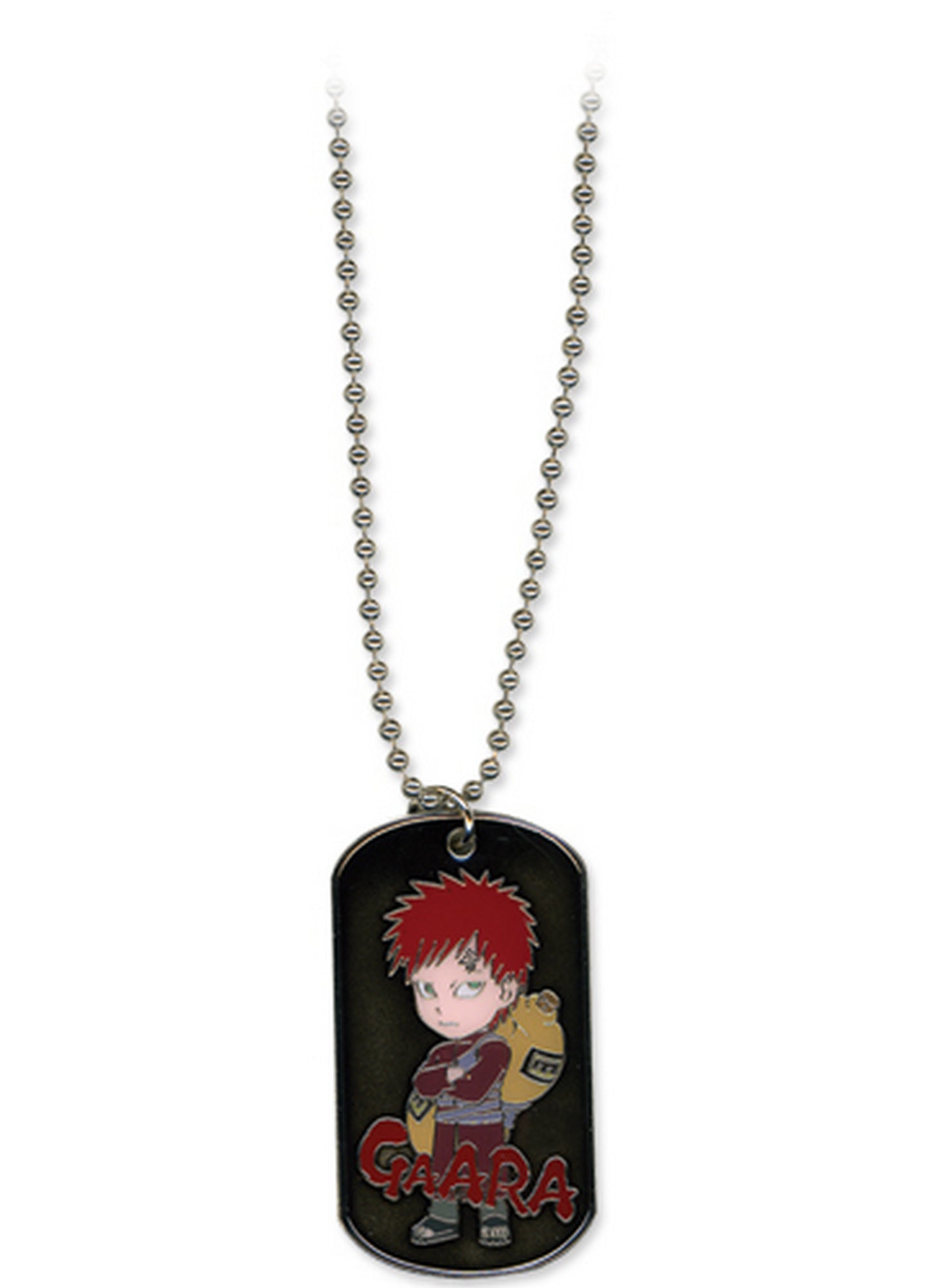 Naruto Shippuden - Gaara Dog Tag Necklace