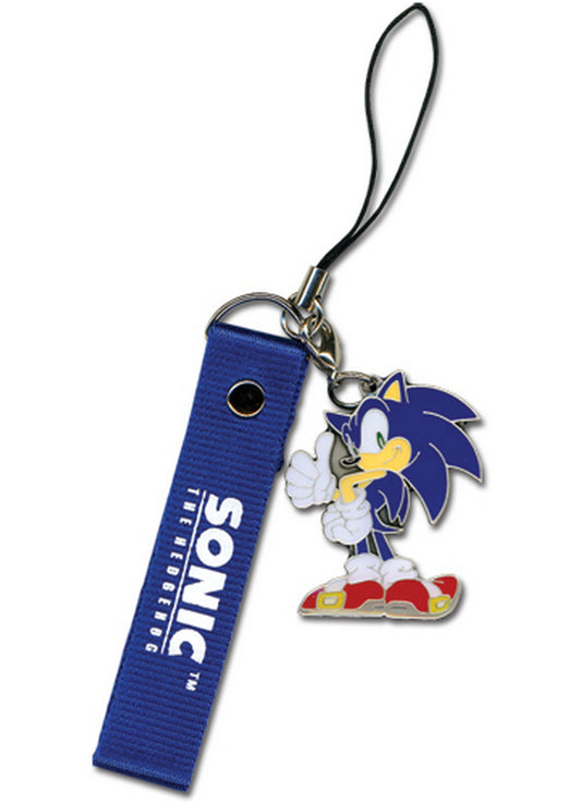 Sonic The Hedgehog - Thumb Up Sonic The Hedgehog Cell Phone Charm