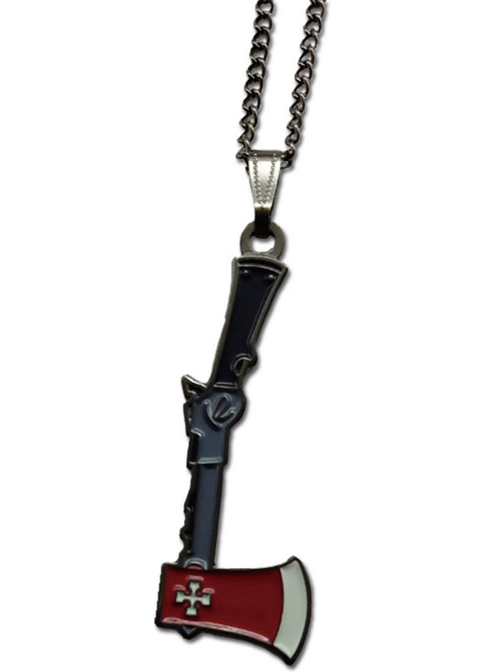 Fire Force - Seven-Style Fire Fighting Battleaxe Necklace