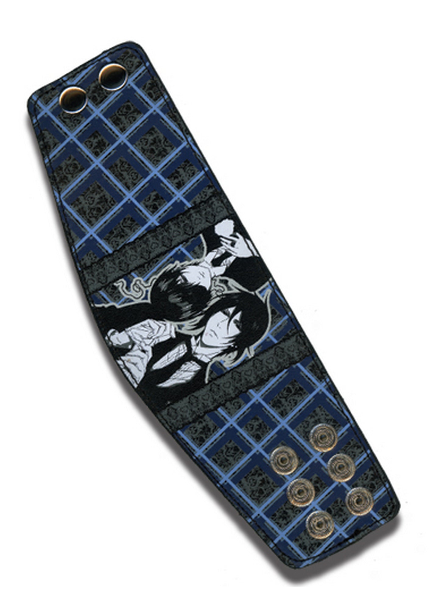 Black Butler 2 - Sebastian Michaelis And Ciel Phantomhive Leather Wristband