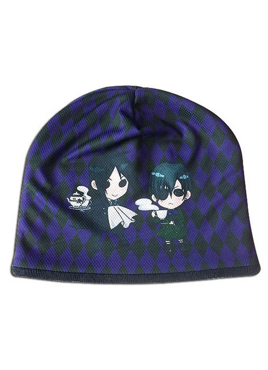 Black Butler - SD Sebastian Michaelis & Ciel Phantomhive Sublimation Beanie