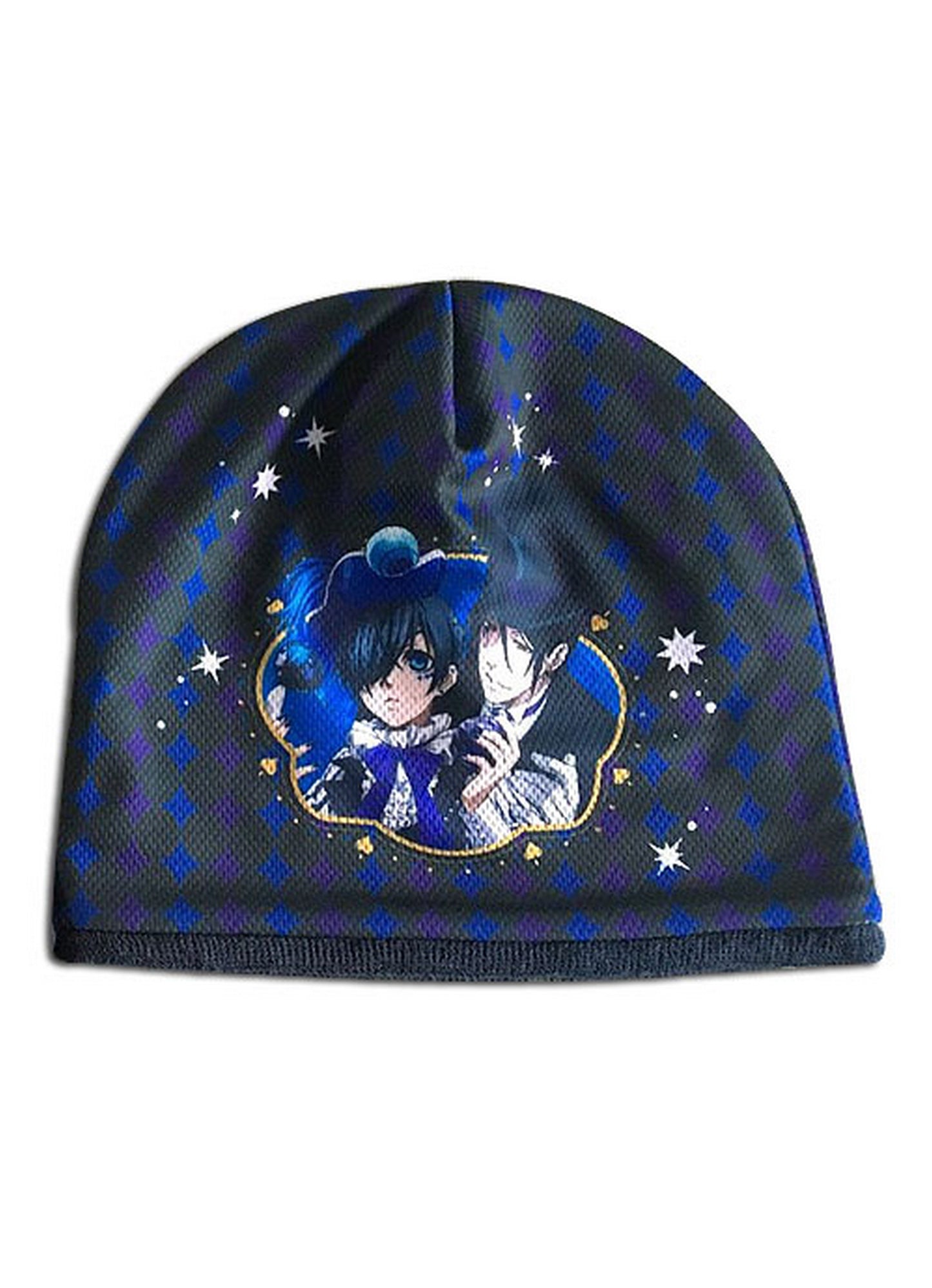 Black Butler Book Of Circus - Ciel Phantomhive & Sebastian Michaelis Sublimation Beanie