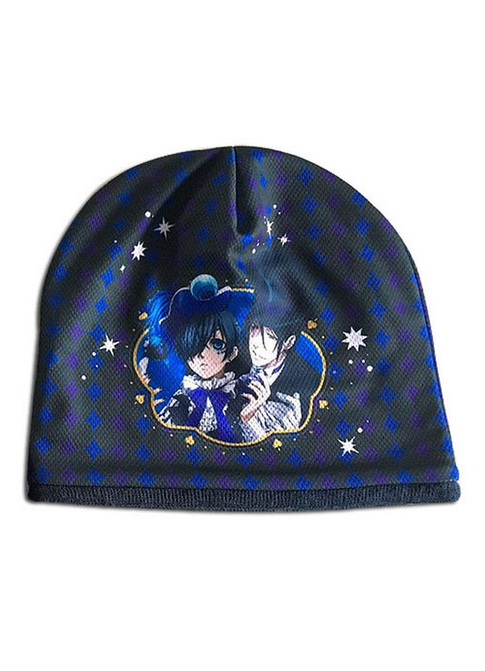 Black Butler Book Of Circus - Ciel Phantomhive & Sebastian Michaelis Sublimation Beanie