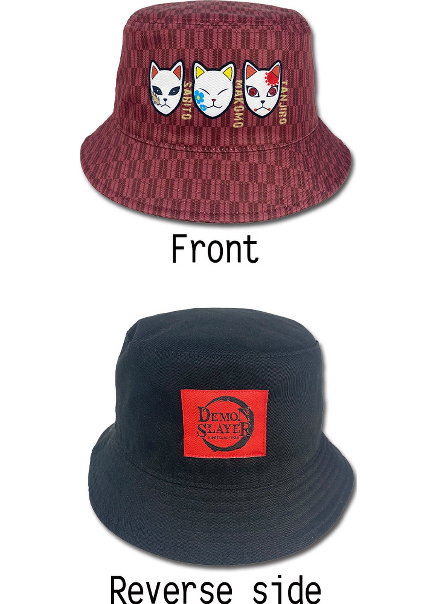 Demon Slayer - Warding Masks Bucket Hat