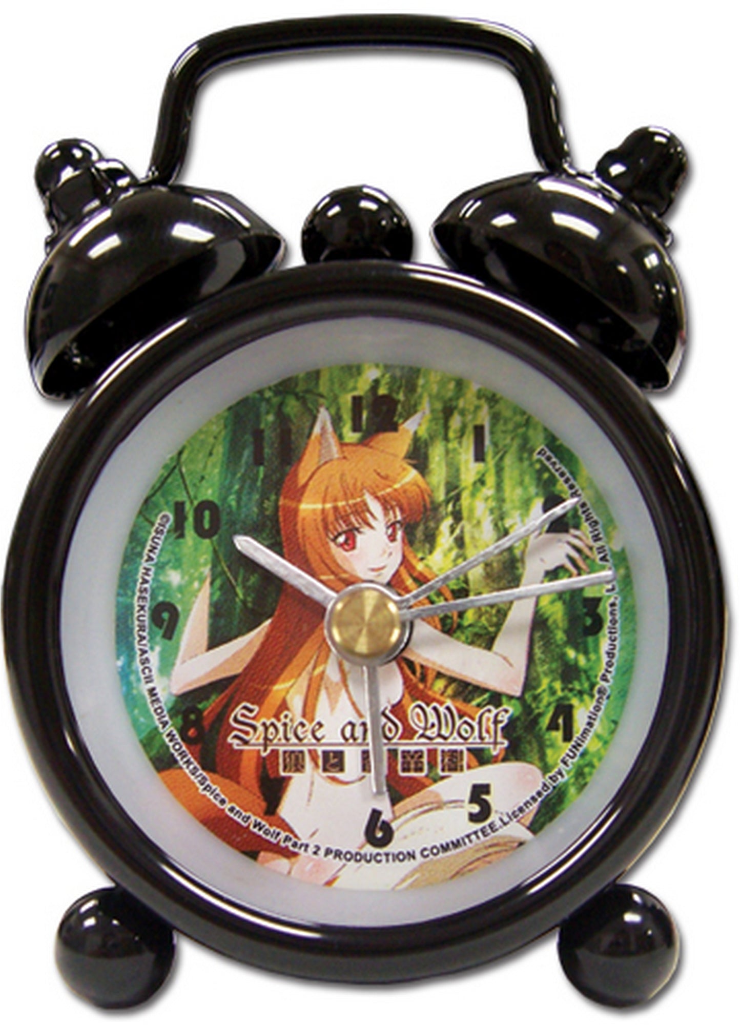 Spice And Wolf - Holo Desk Clock