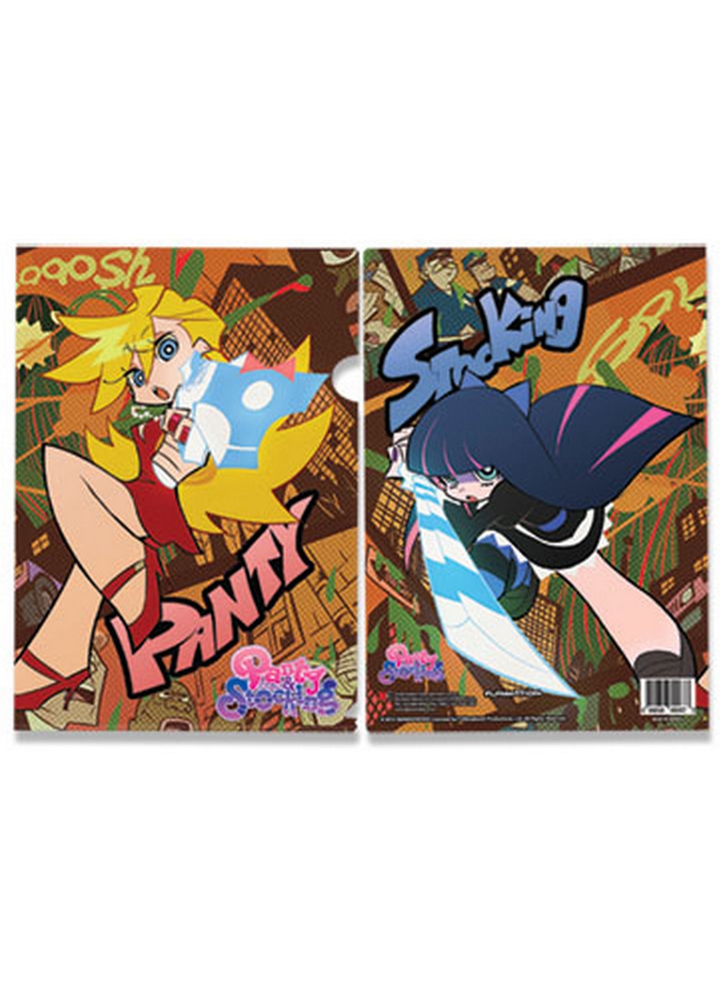 Panty And Stocking - Panty And Stocking File Folder (5 Pcs)