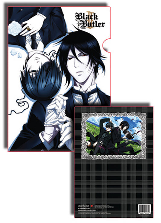 Black Butler 2 - Sebastian Michaelis And Ciel Phantomhive File Folder (5 Pcs)