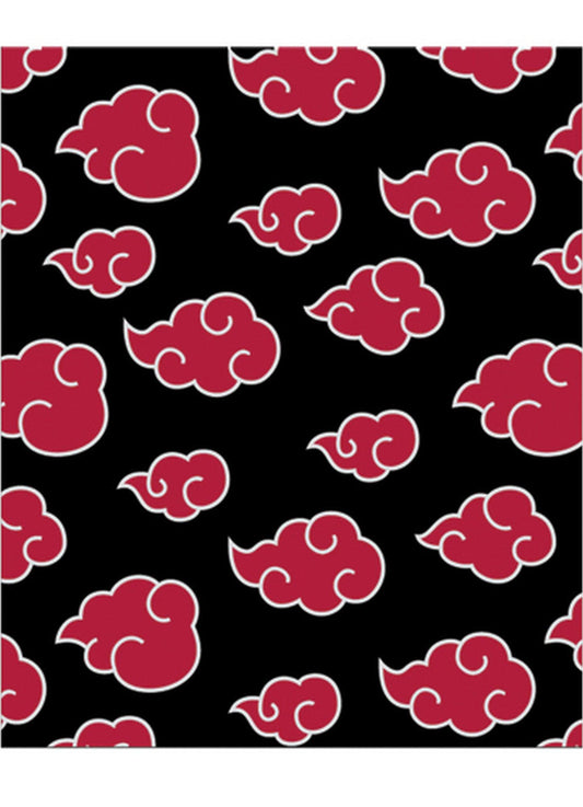 Naruto Shippuden - Akatsuki Clouds Throw Blanket