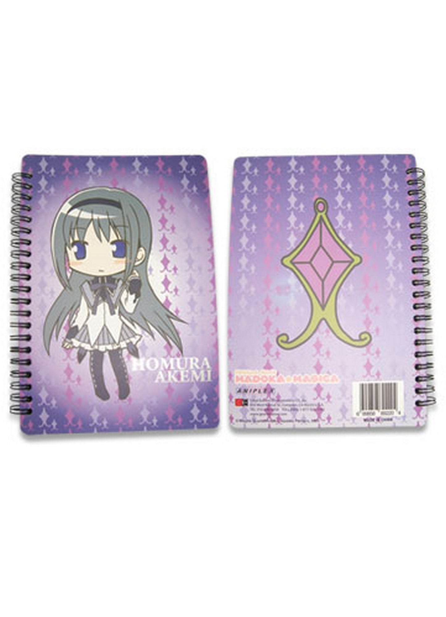 Madoka Magica - Homura Akemi Soft Cover Notebook