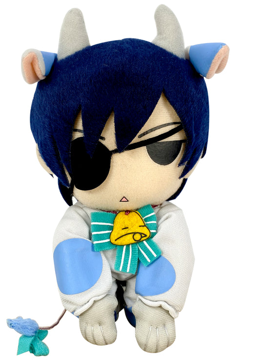 Black Butler Ciel Phantomhive Cow Cosplay Plush