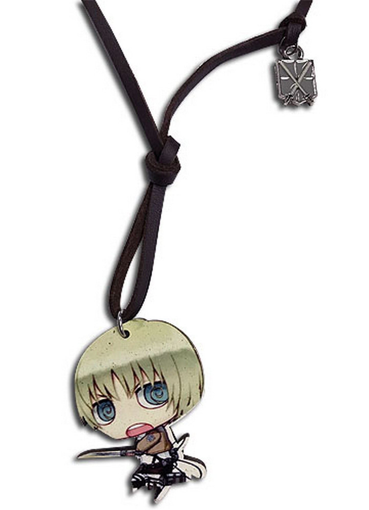 Attack On Titan - Wooden Armin Necklace