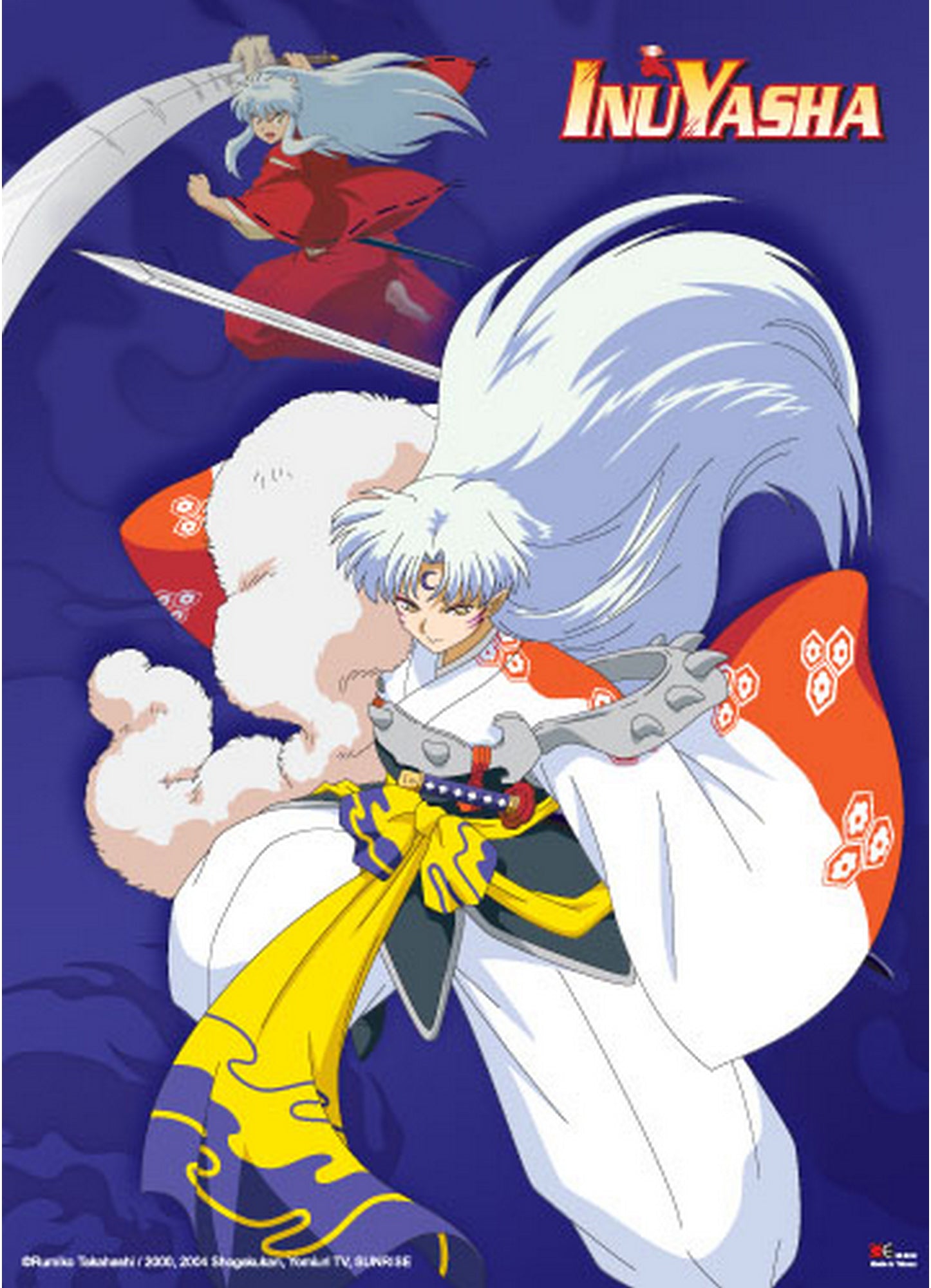 Inuyasha - Sesshomaru And Inuyasha - Wall Scroll 18.5"W x 25.2"H