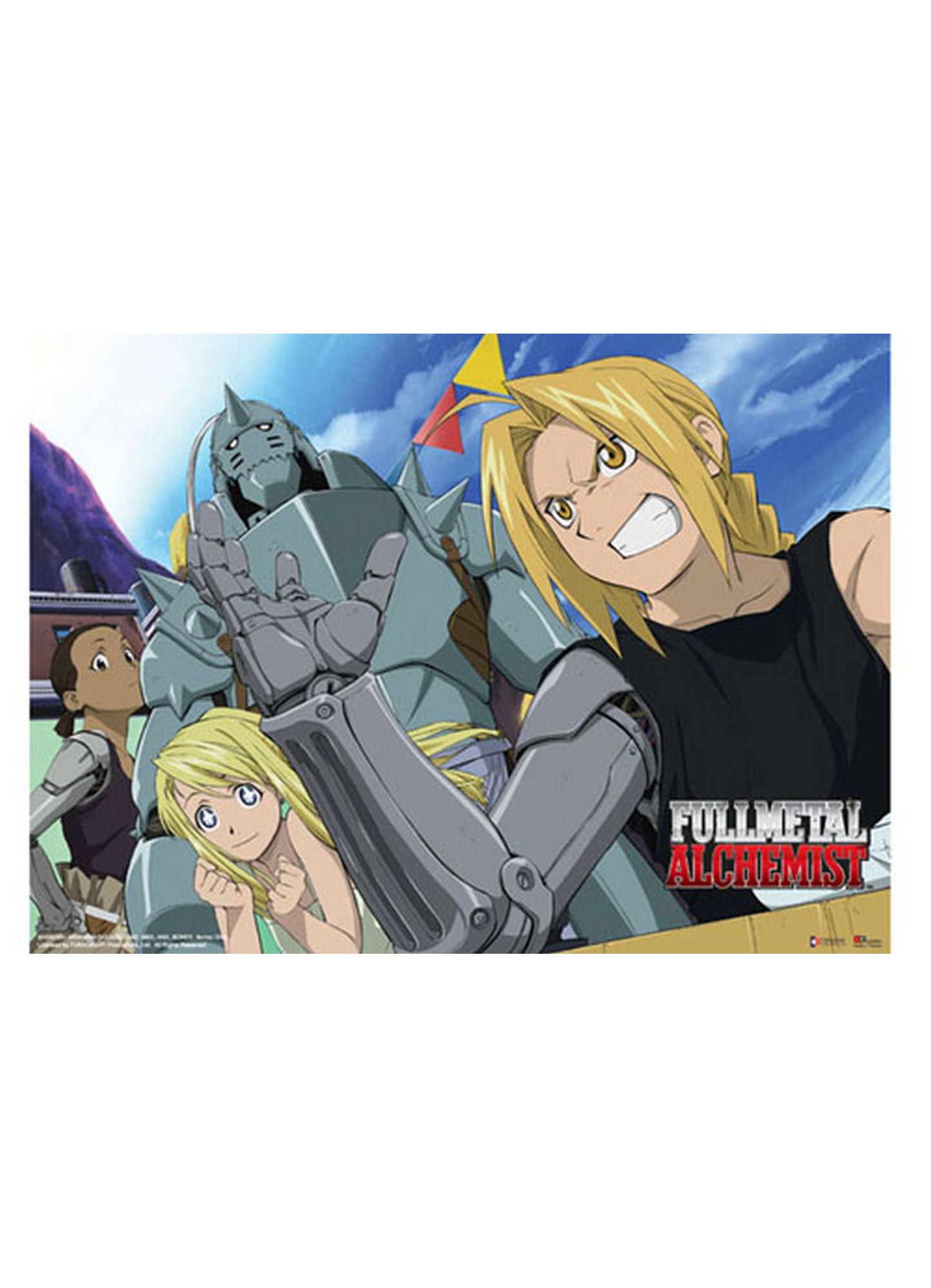 Fullmetal Alchemist - Wall Scroll 31"W x 43"H