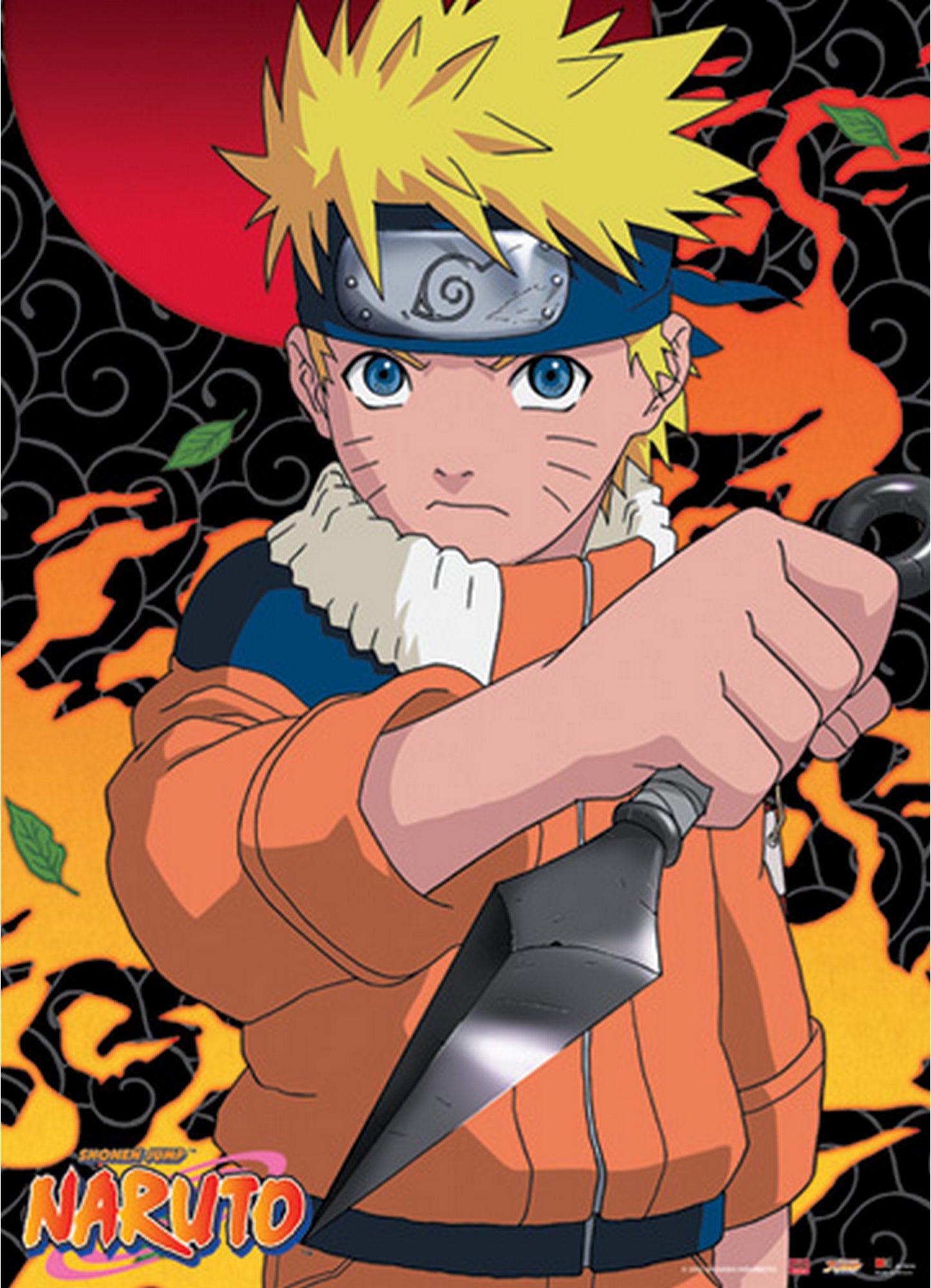 Naruto - Naruto Uzumaki Wall Scroll 31"W x 43"H