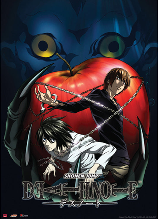 Death Note - Ryuk & Apple Wall Scroll 31"W x 43"H