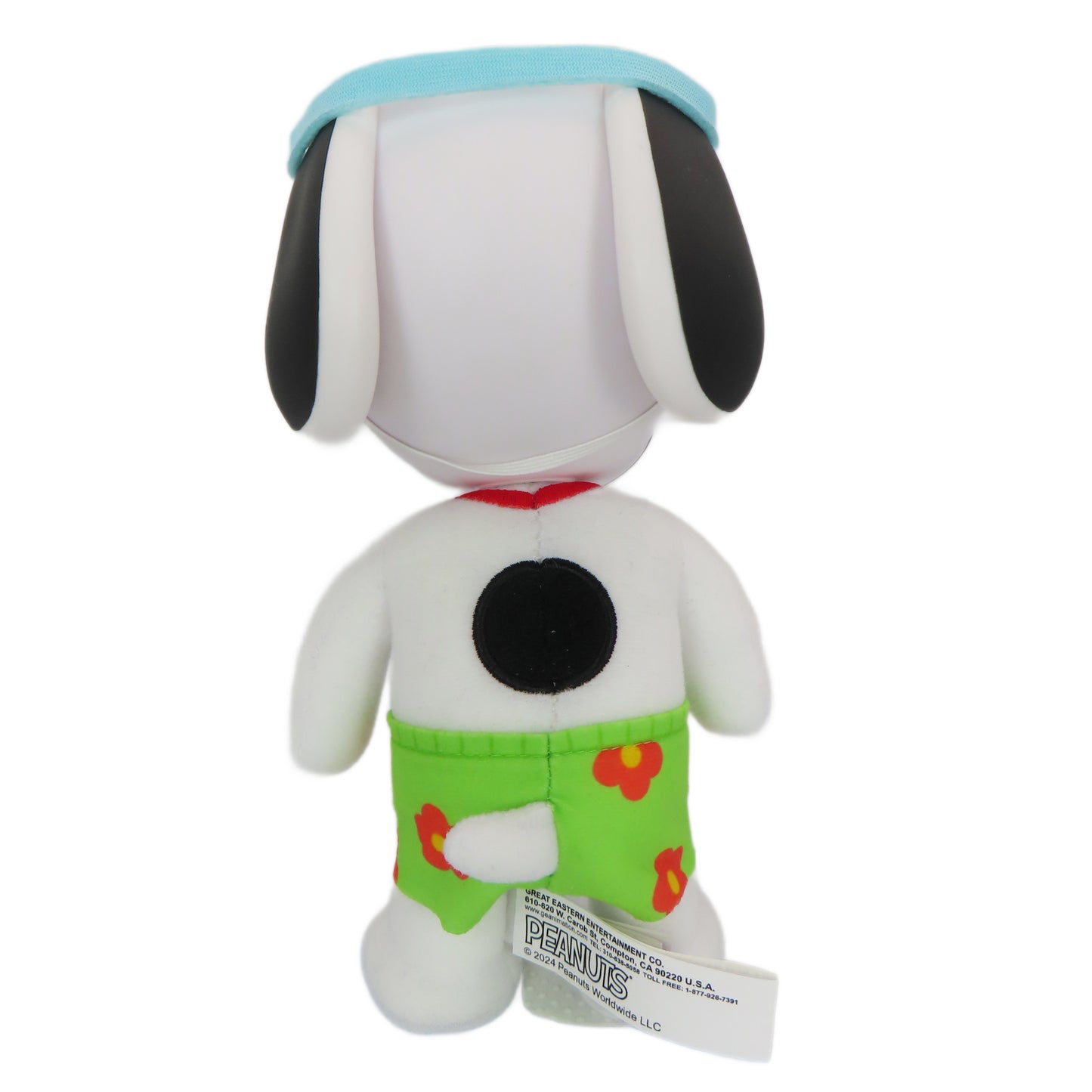 Peanuts - Snoopy (Beach) Figurekey Plush 8" H