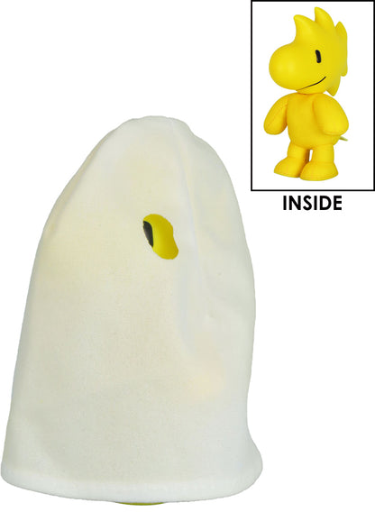 Peanuts - Woodstock (Ghost) Figurekey Plush 4" H