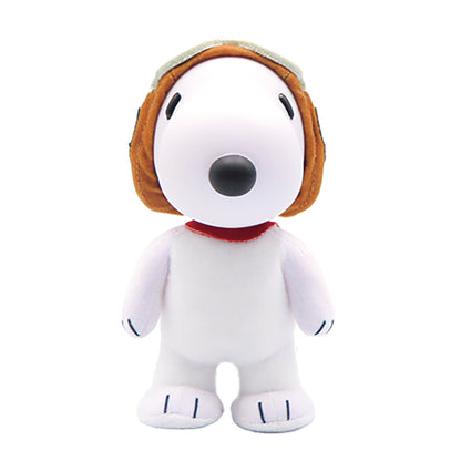 Peanuts - Snoopy (Red Baron) Figurekey Plush 4.5" H