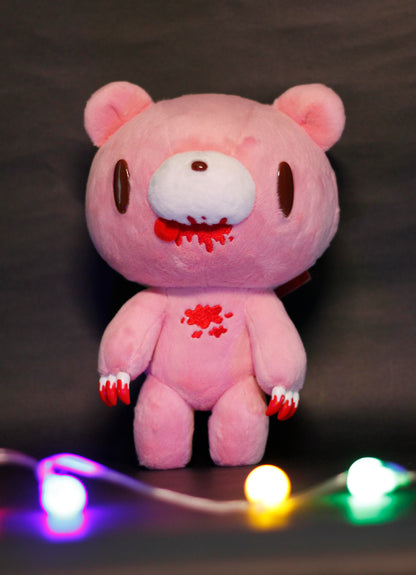 Gloomy Bear And Gloomy - Gloomy Bear Tongue Out Plush 8"H