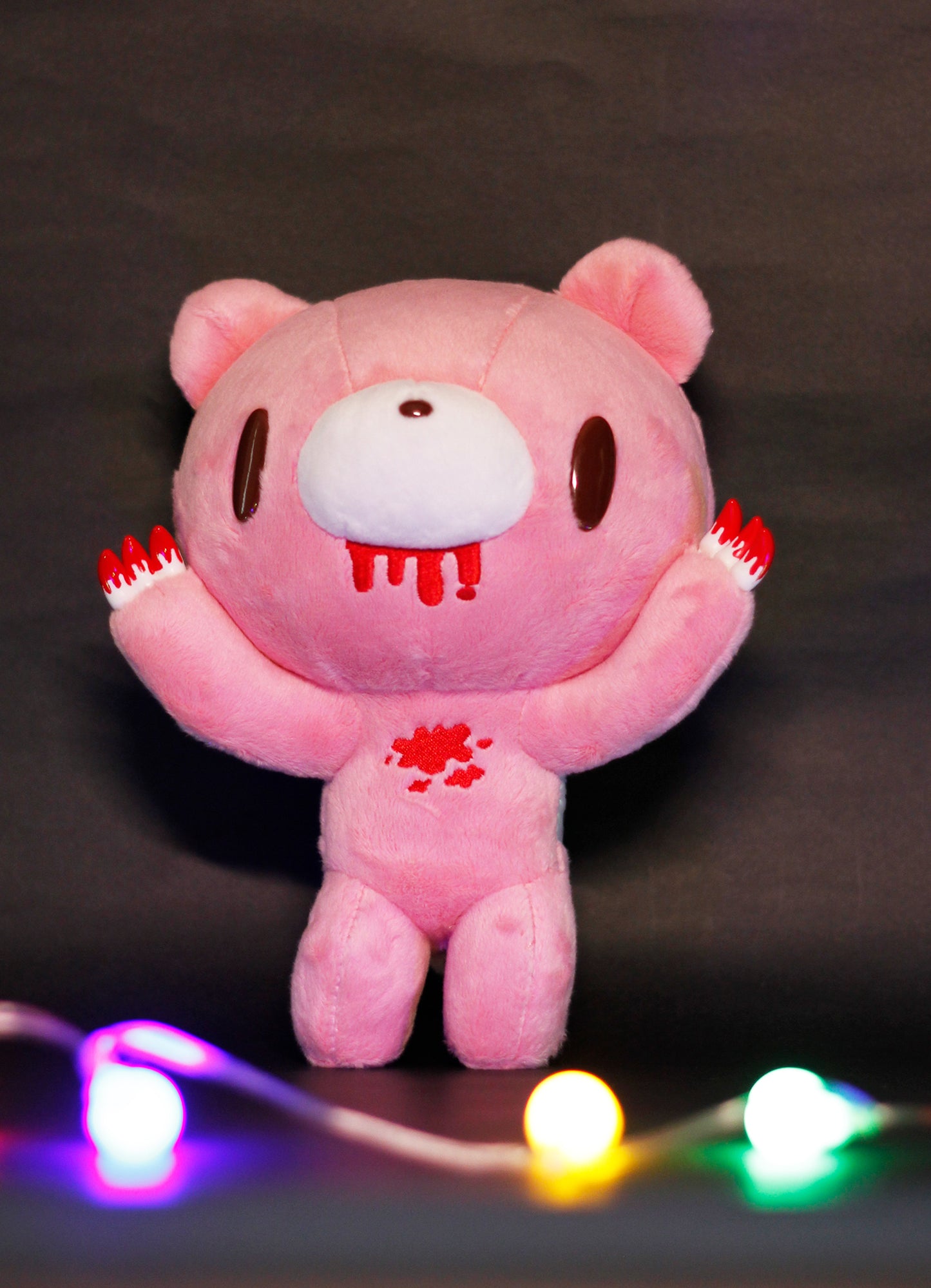 Gloomy Bear And Gloomy - Gloomy Bear Arms Up Plush 8"H