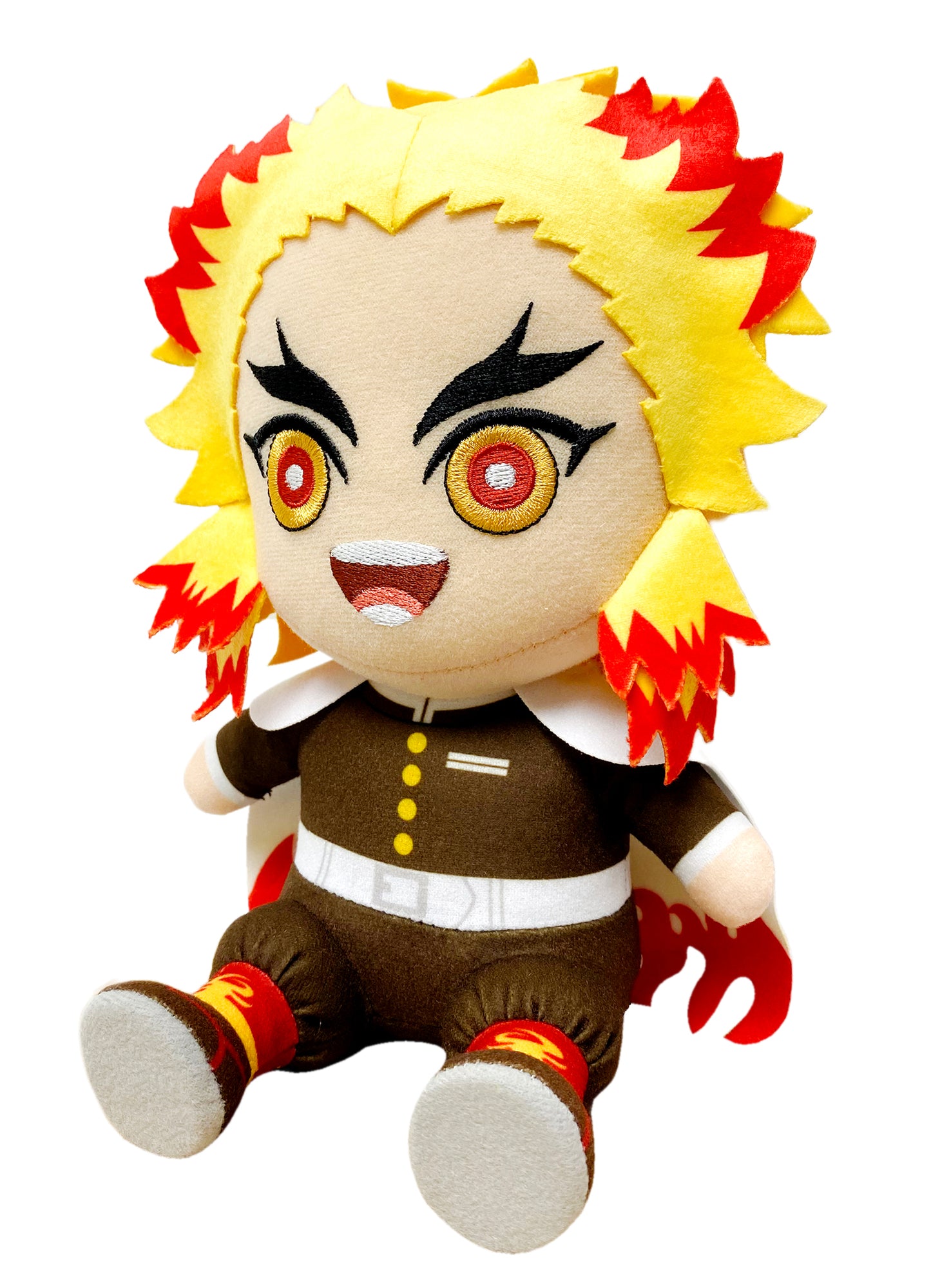 Demon Slayer - Kyojuro Rengoku Sitting Plush 7"H