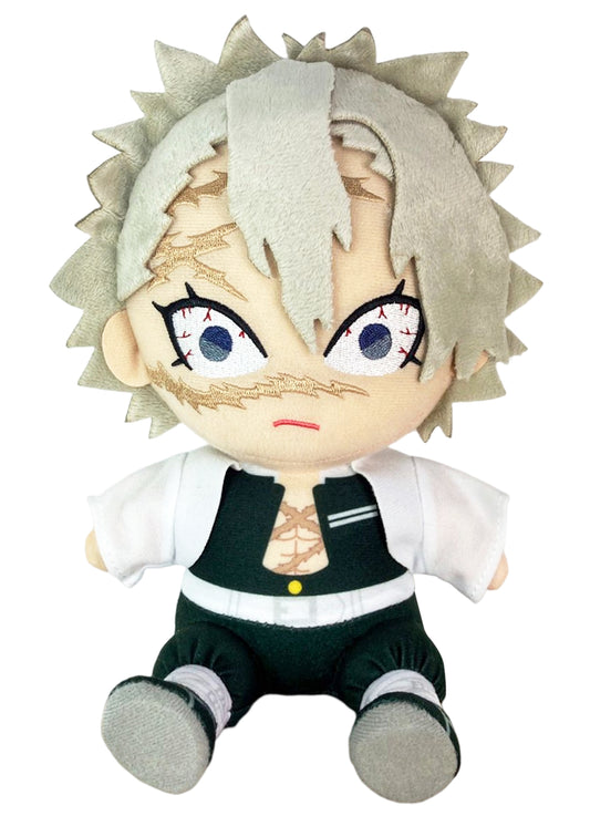 Demon Slayer - Sanemi Shinazugawa Sitting Plush 7"H