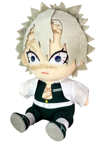 Demon Slayer - Sanemi Shinazugawa Sitting Plush 7"H