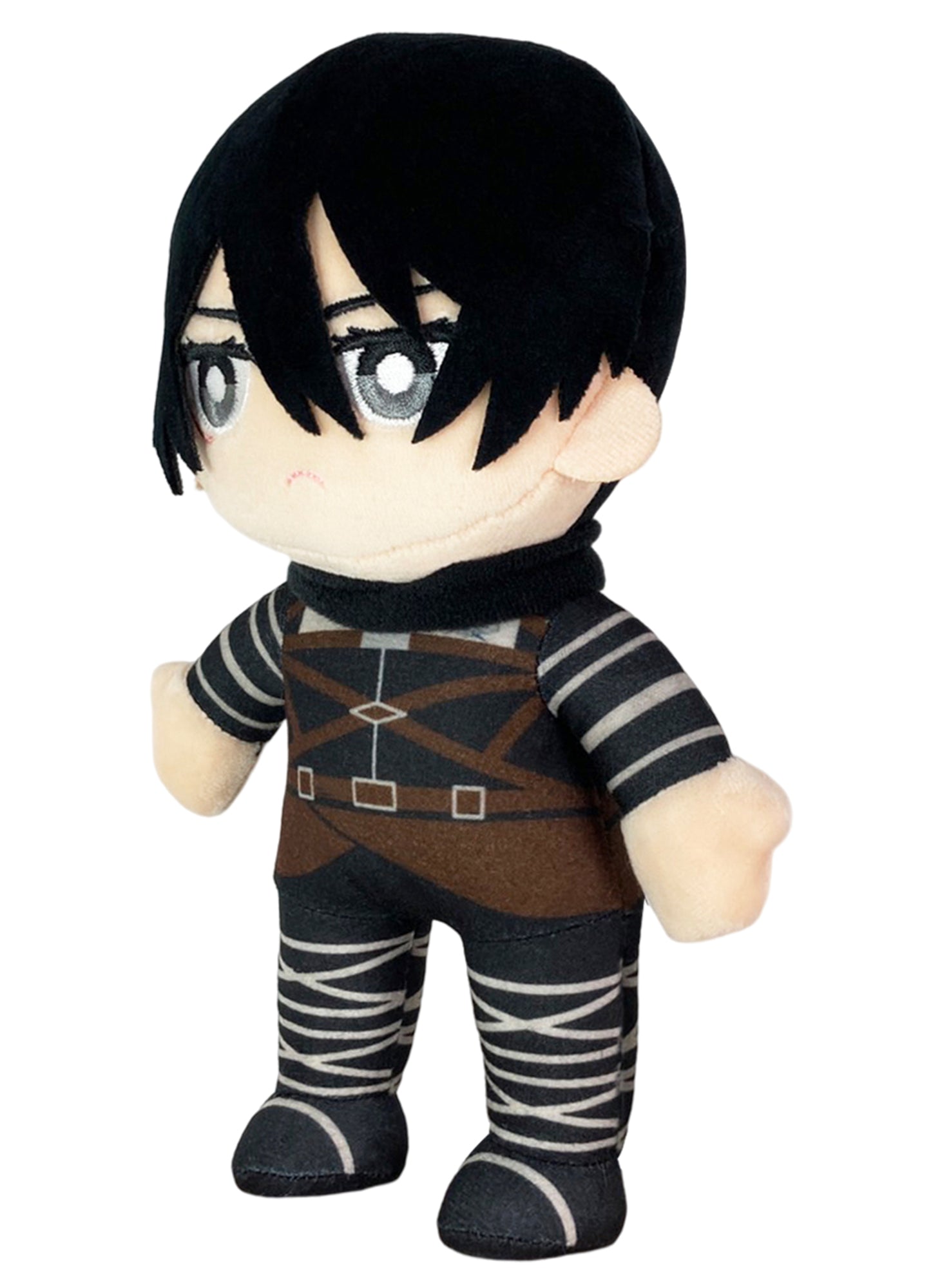 Attack On Titan (Manga) - Mikasa Ackerman Movable Ver Plush 8"H