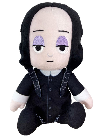 Addams Family Animated Movie 2 - Wednesday Addams Sitting Plush 7"H