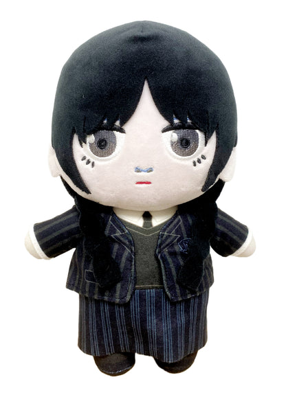 Wednesday - Wednesday Addams Button Eyes Plush 8"H