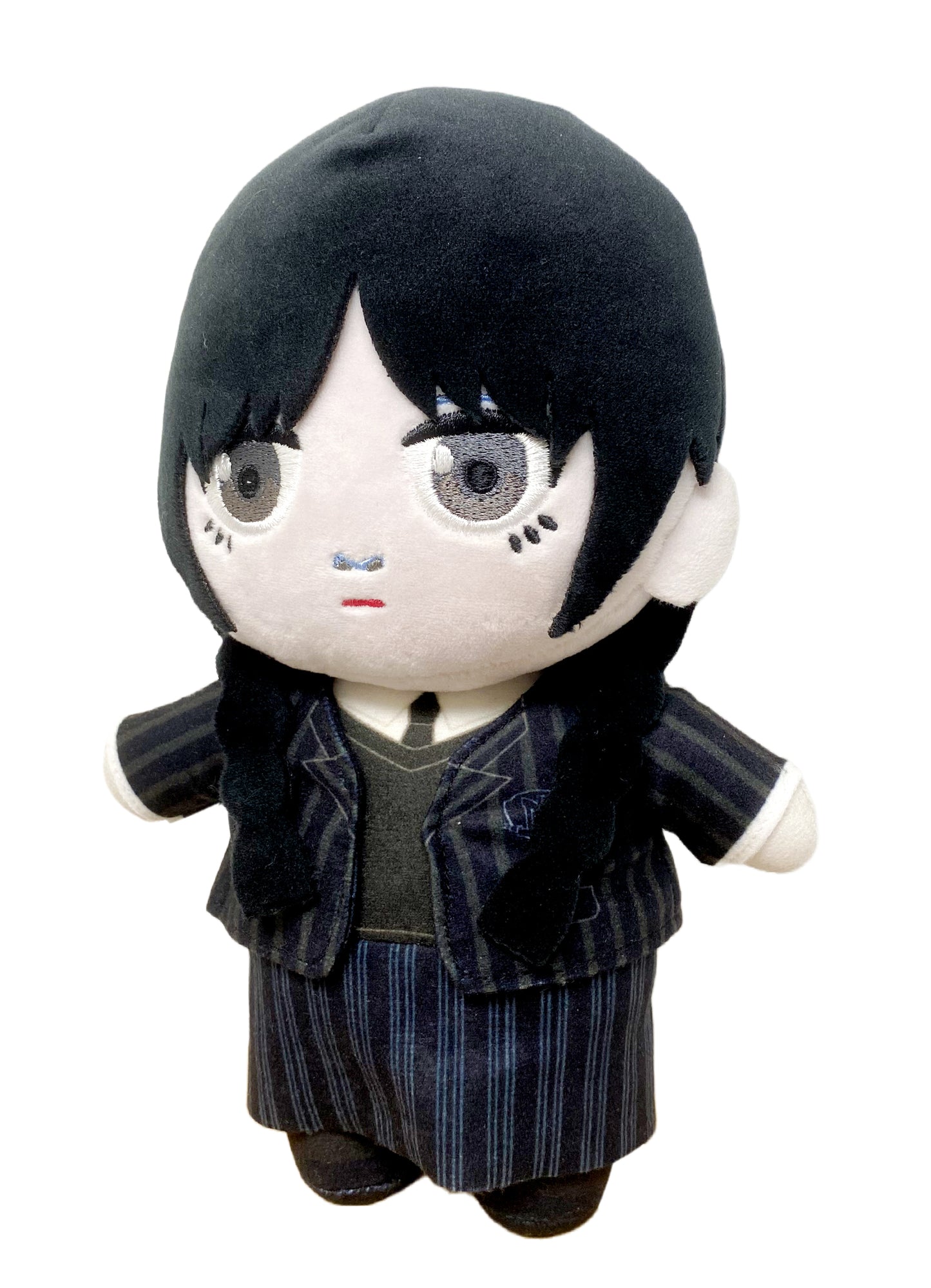 Wednesday - Wednesday Addams Button Eyes Plush 8"H