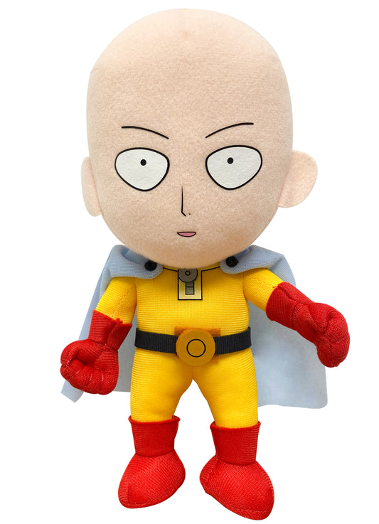 One Punch Man - Saitama "Caped Baldy" Plush 8"H